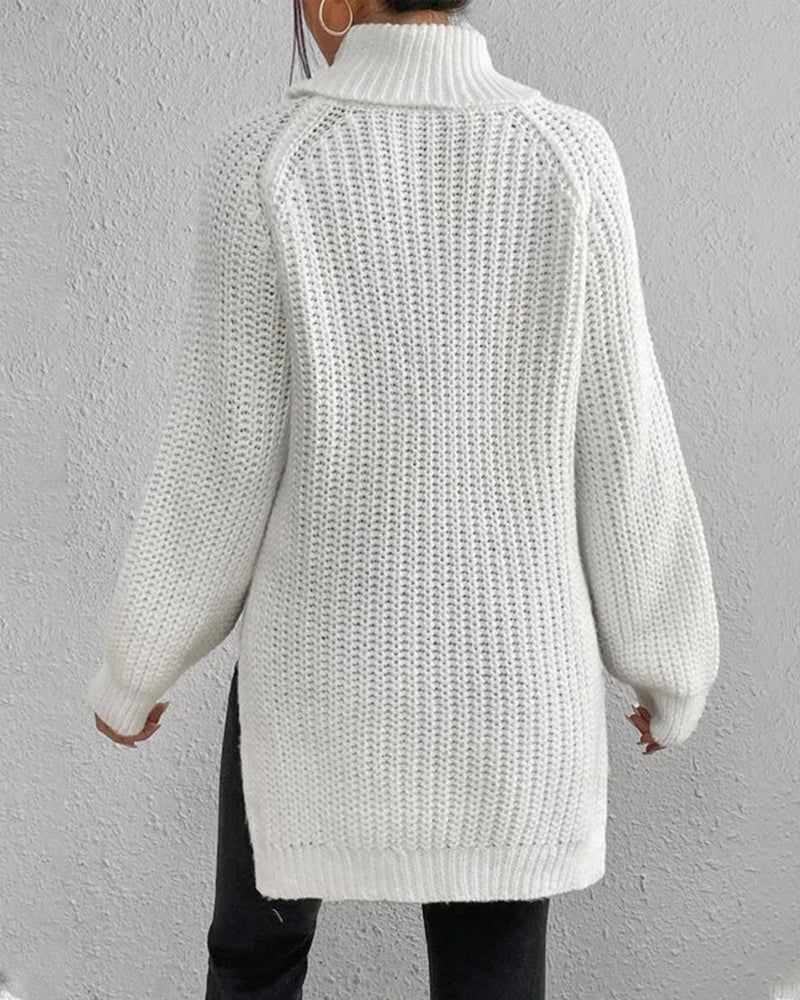Women’s Thick Knit Turtleneck Jumper