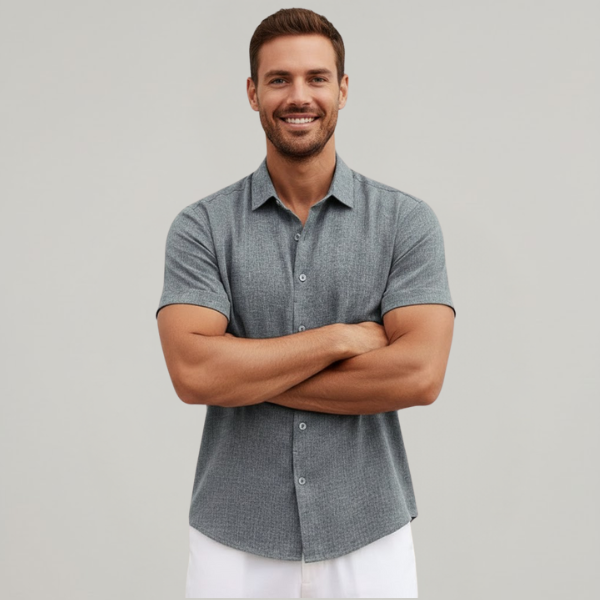 Kenneth | Men’s Lightweight Breathable Short Sleeve