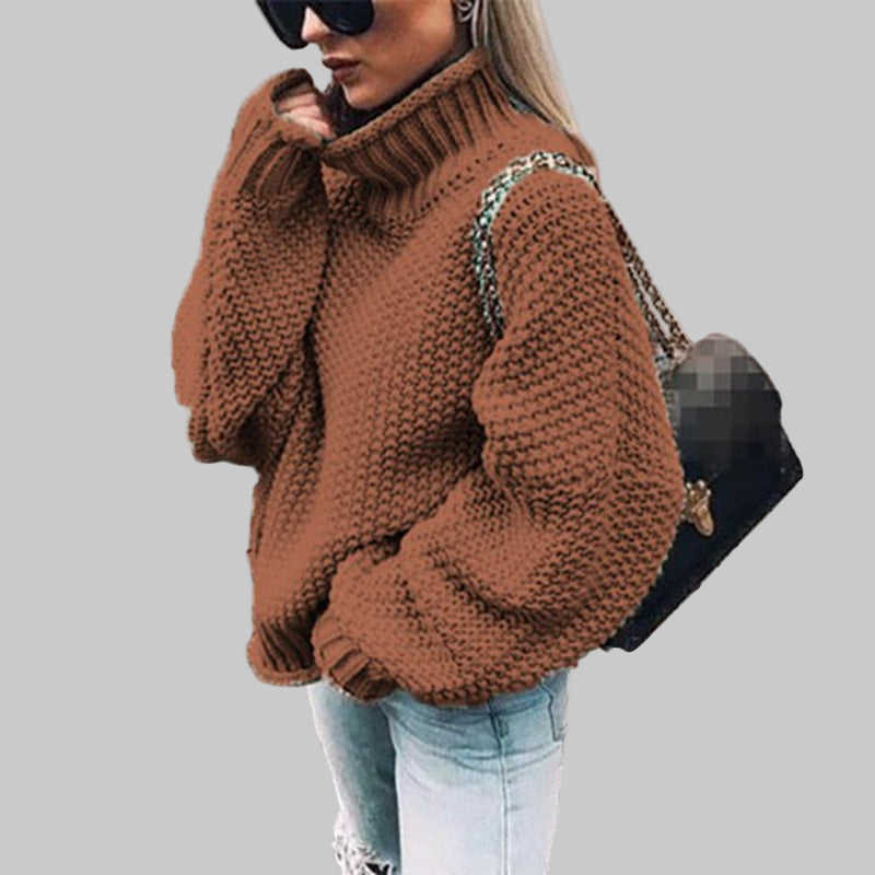 Women’s Oversized Turtleneck Jumper