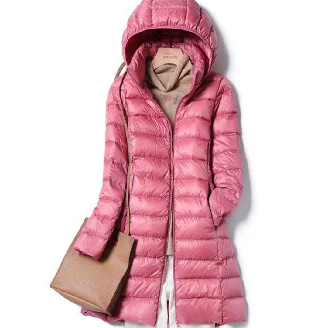 Women’s Long Hooded Winter Jacket