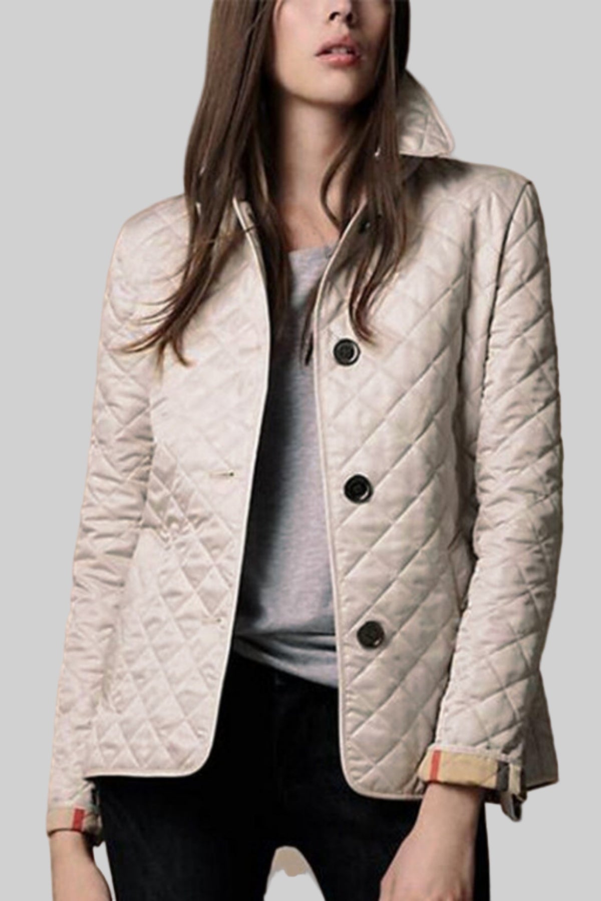 Women’s Kylee Casual Button-Up Puffer Jacket