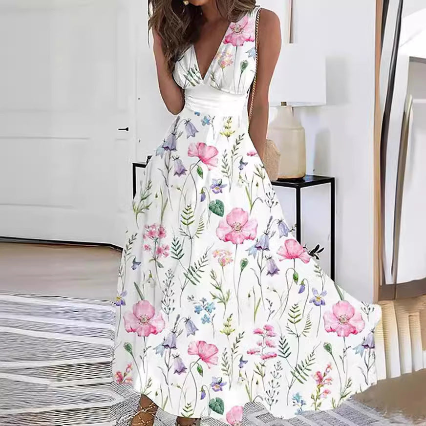Ava | Whimsical Floral Maxi Dress for Summer Weddings 2