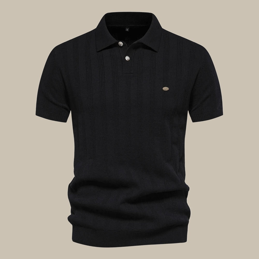 Classic Collection | Men's Polo Shirt with Breathable Knit Fabric 2