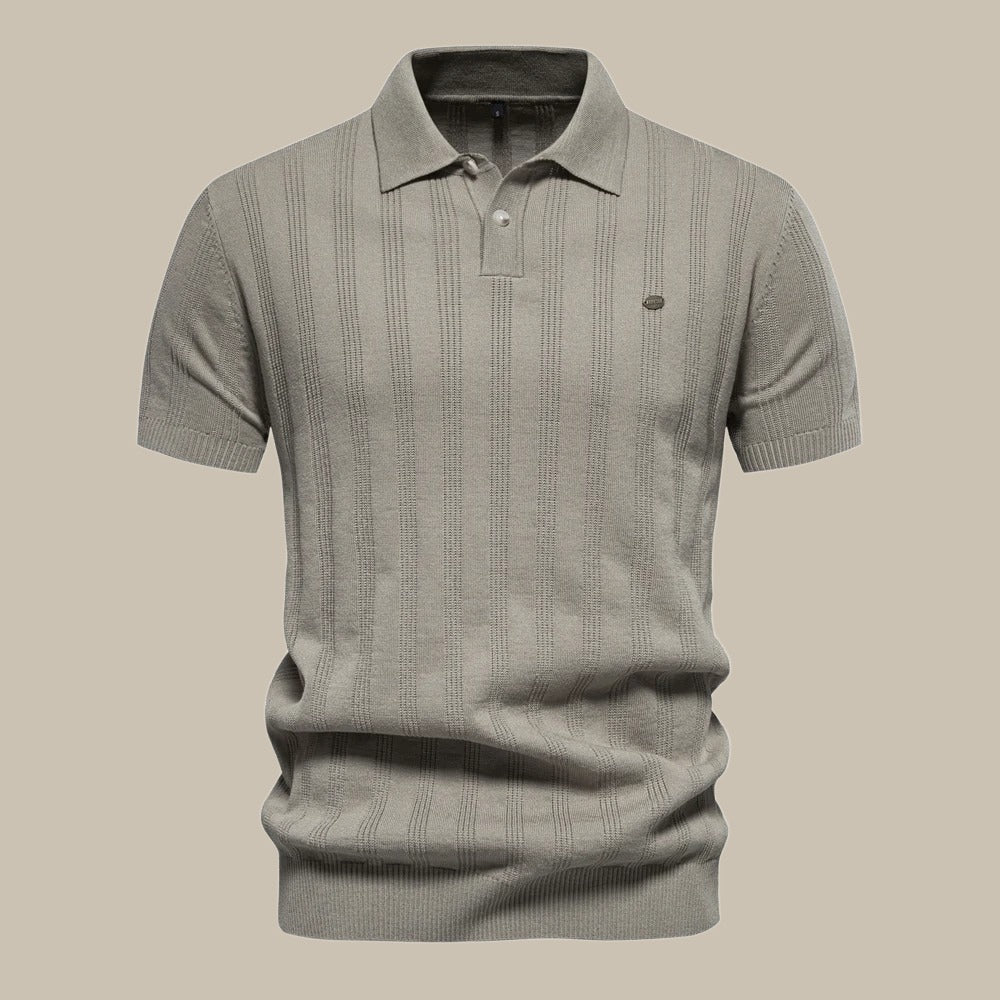 Classic Collection | Men's Polo Shirt with Breathable Knit Fabric 3