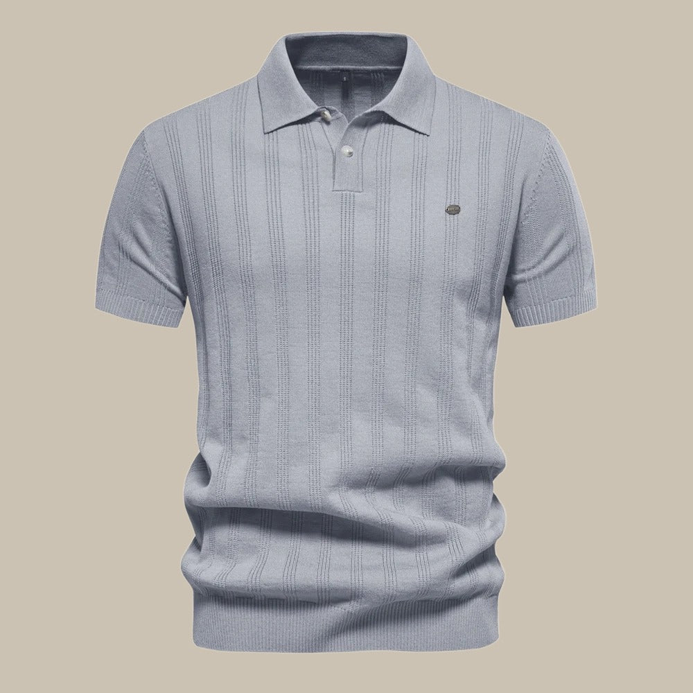 Classic Collection | Men's Polo Shirt with Breathable Knit Fabric 5