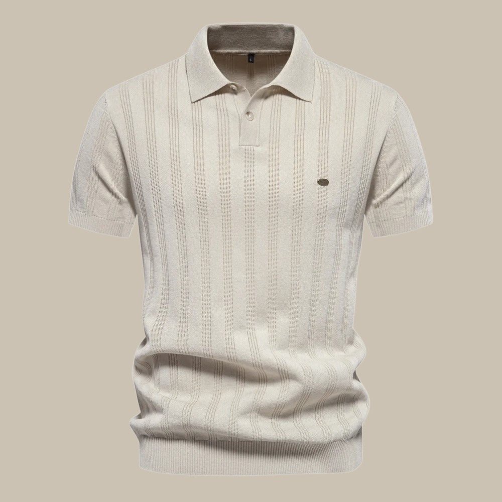 Classic Collection | Men's Polo Shirt with Breathable Knit Fabric 8
