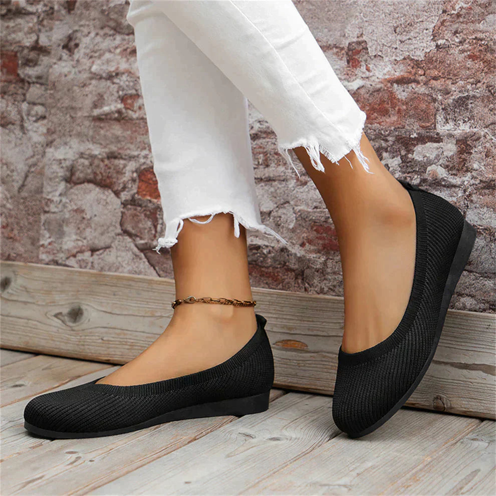 Danielle | Comfortable Black Ballet Flats for Women with Timeless Design 7