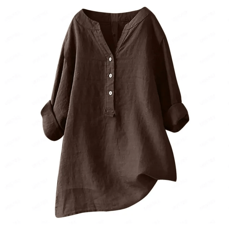 Dorothy Collection | Women's Top with Airy Linen Fabric & Breezy Fit 16