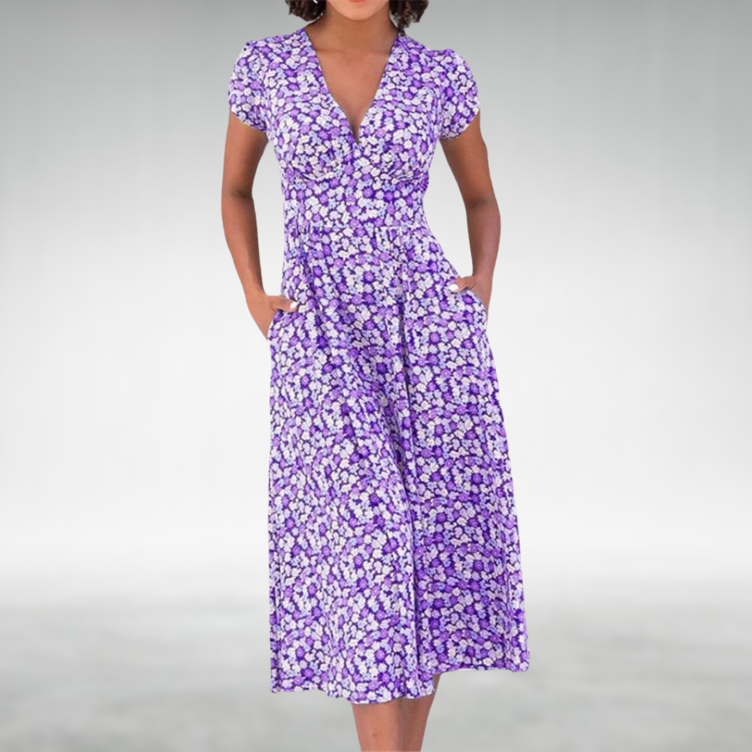 Elegant Summer Dresses | Floral Design with Flattering Fit & Breezy Comfort 2