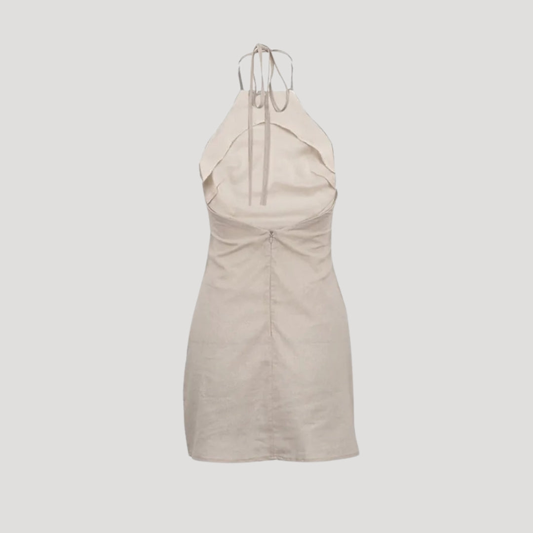 Ella | Chic Lightweight Halterneck Summer Dress 2