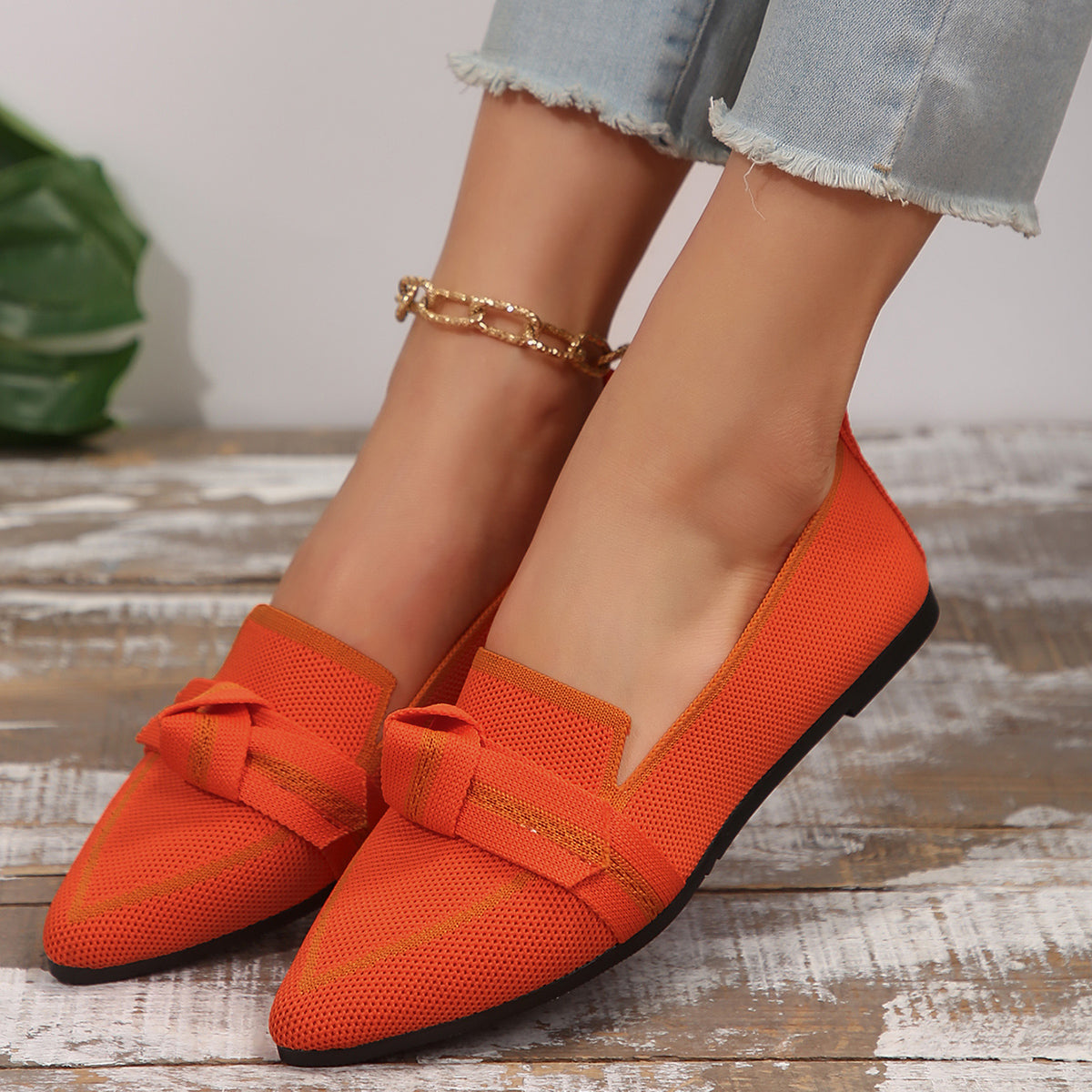 Ella | Elegant Lightweight Knit Flats 5
