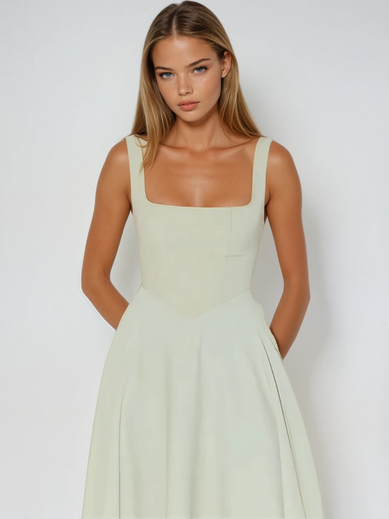 Emily | Chic Elegant Midi Dress 1