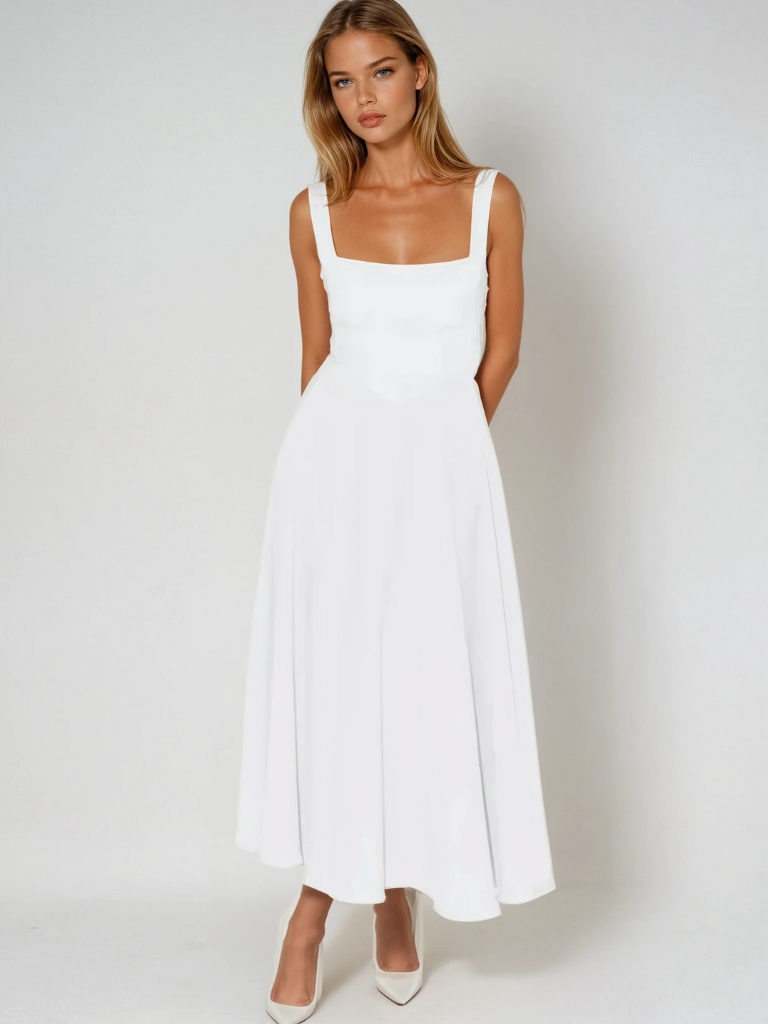 Emily | Chic Elegant Midi Dress 10