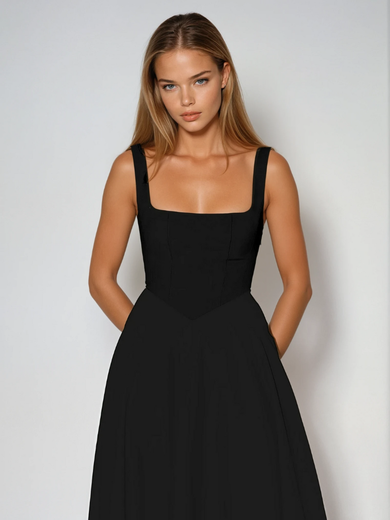 Emily | Chic Elegant Midi Dress 4