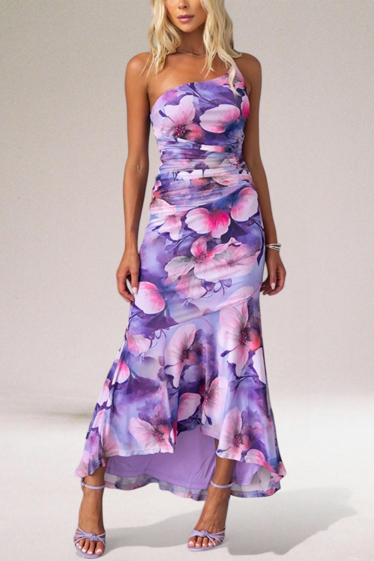 Emma | Elegant Floral Maxi Wedding Guest Dress 4