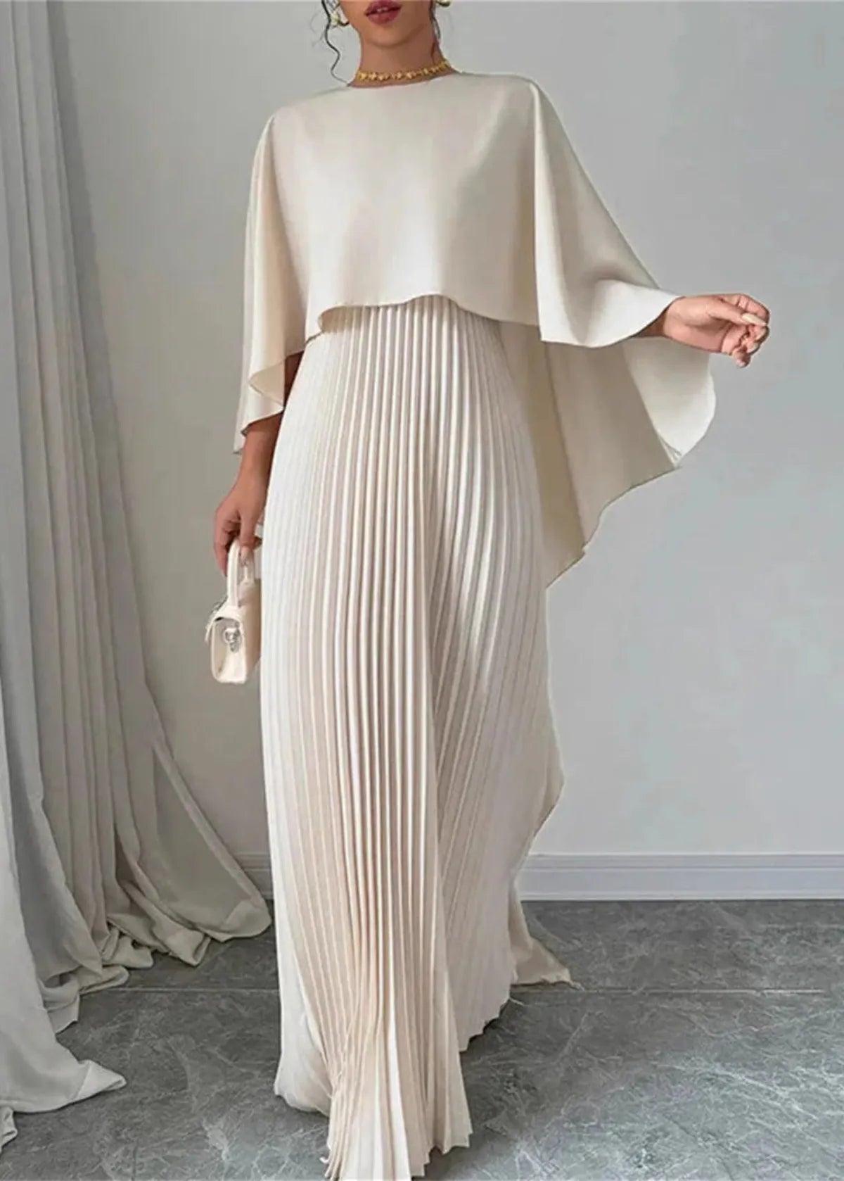 Emma | Elegant Long Sleeve Maxi Dress for Women 0