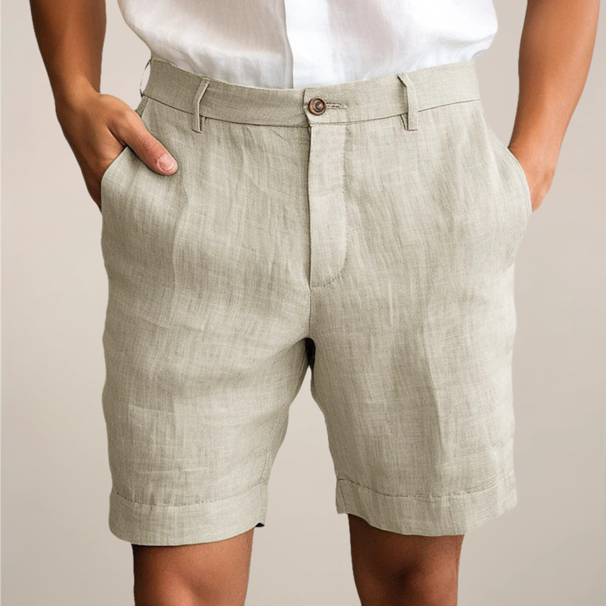 Ethan | Lightweight Relaxed Fit Men's Shorts 0