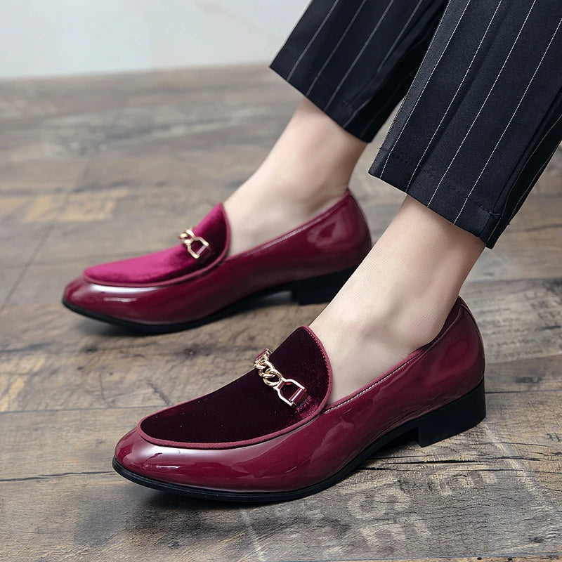 Ethan | Luxurious Velvet Loafers 1