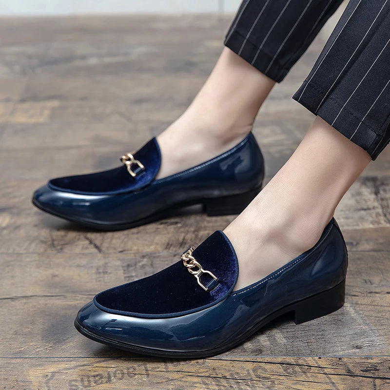 Ethan | Luxurious Velvet Loafers 5