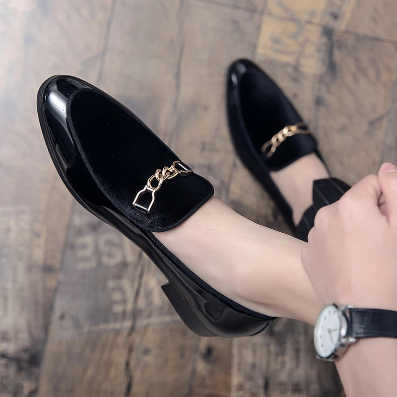 Ethan | Luxurious Velvet Loafers 8