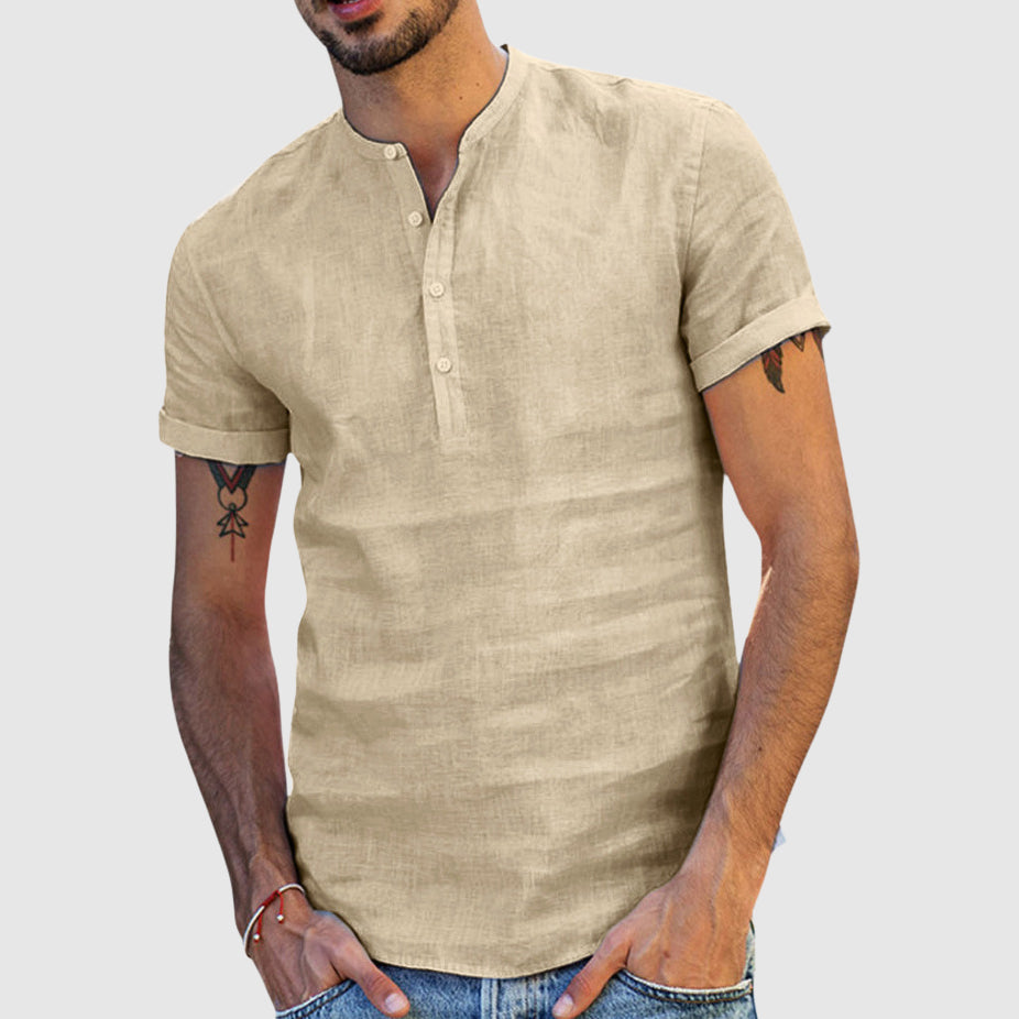 Ethan | Stylish Breathable Men's Linen Shirt for Summer 0