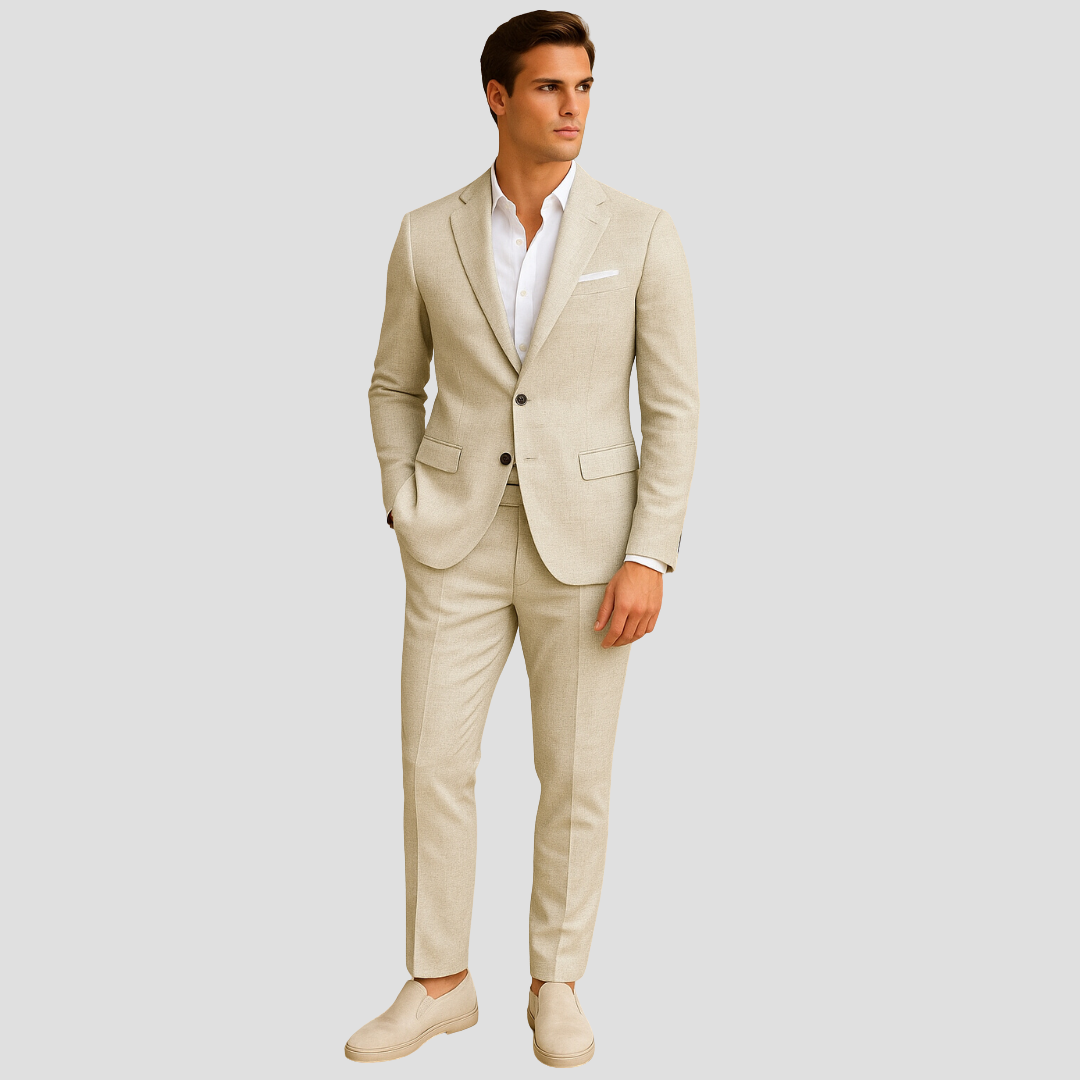 Ethan | Stylish Lightweight Linen Suit for Men 0
