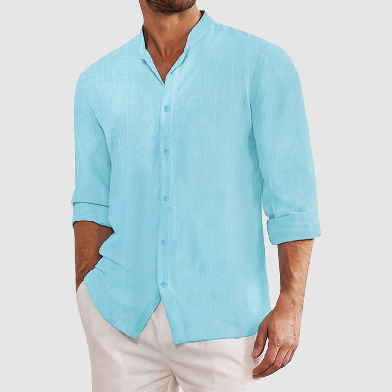 Ethan | Stylish Lightweight Mens Linen Shirt 0
