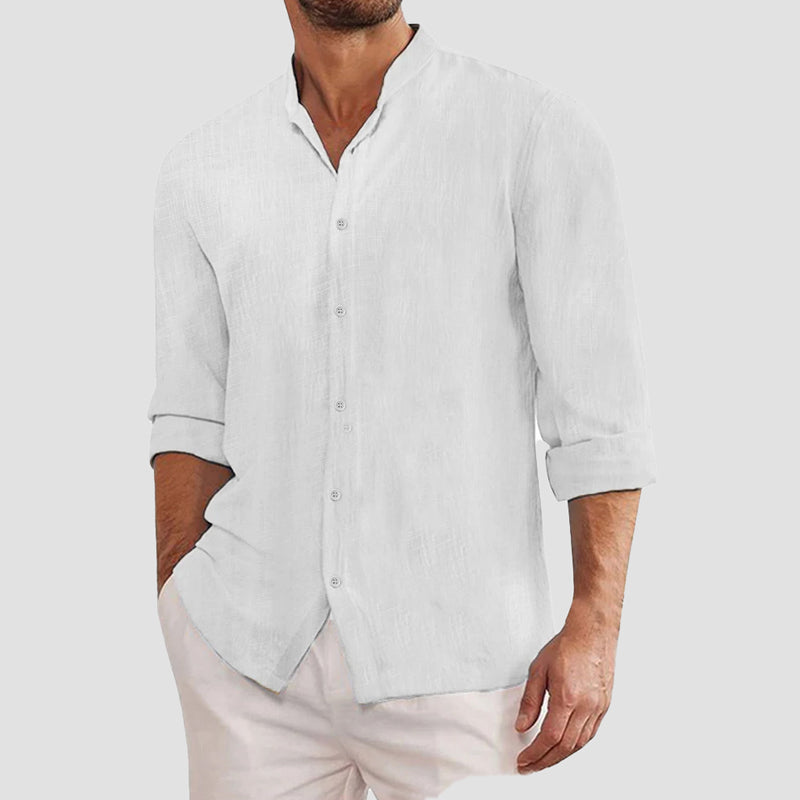 Ethan | Stylish Lightweight Mens Linen Shirt 3