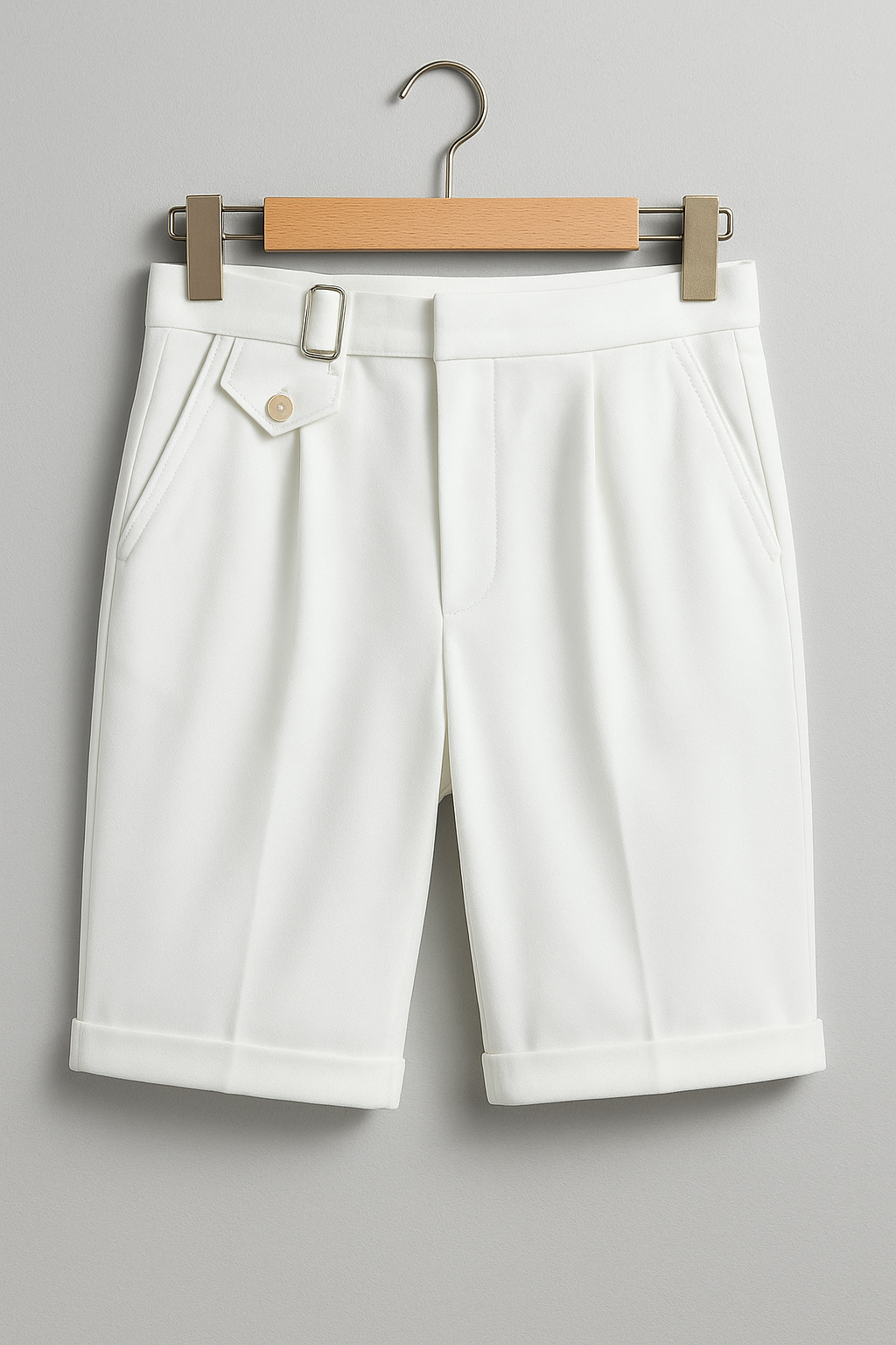 Ethan | Tailored Stylish Pleated Shorts 3