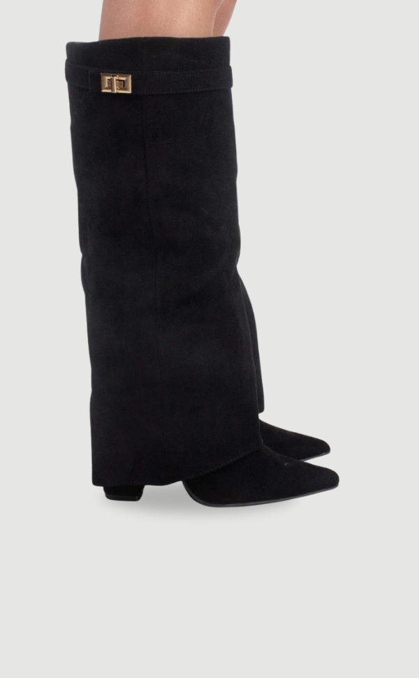 Women’s Knee High Boots with Flared Top