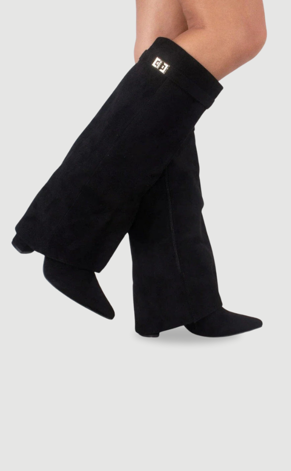 Women’s Knee High Boots with Flared Top