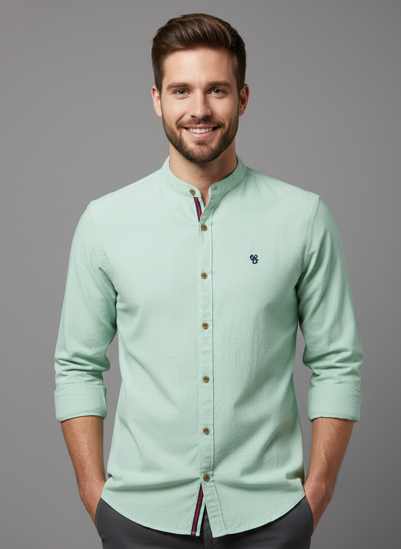 Nicholas | Men's Shirt with Classic Button-Front Design