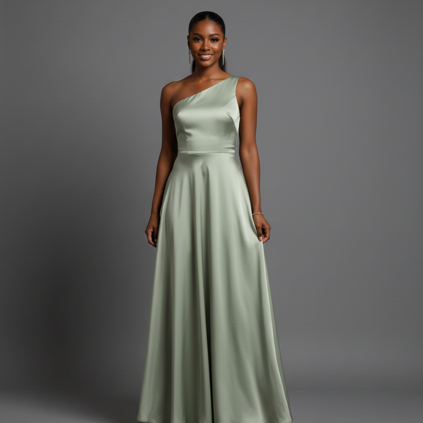 Faith | Chic One Shoulder Women's Maxi Dress