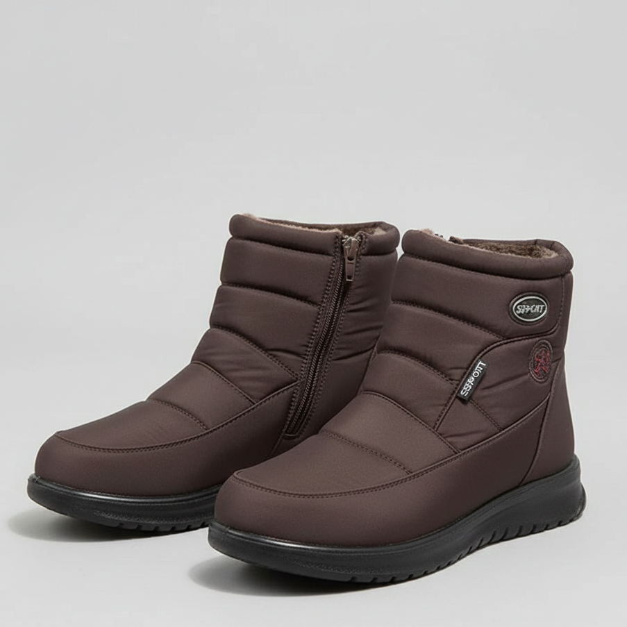 Women’s Quilted Ankle Boots with Soft Lining