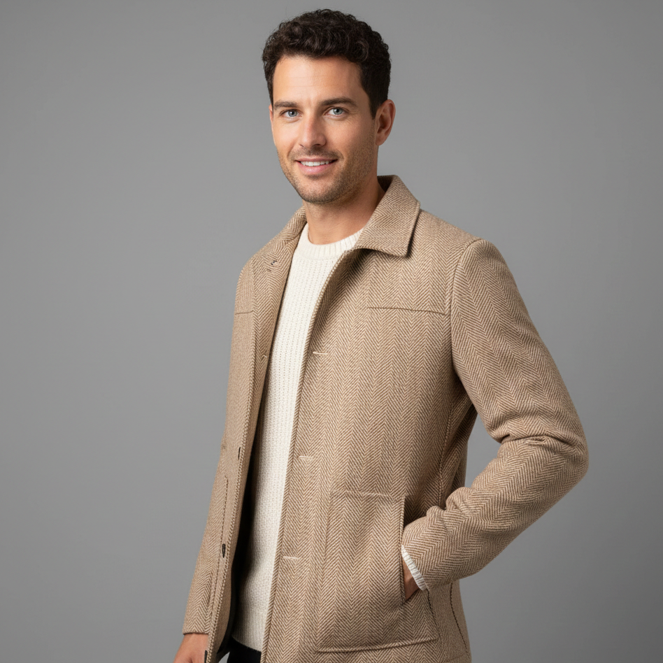 Bryson | Tailored Button-Up Jacket