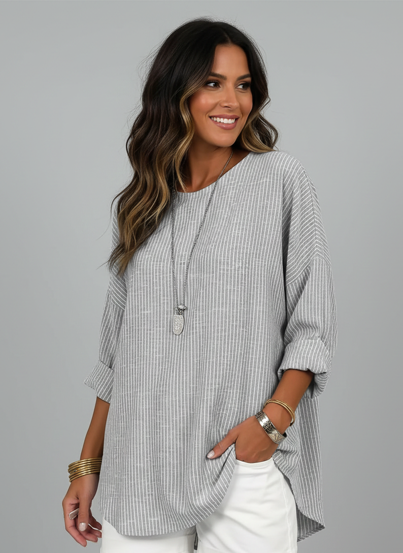 Angelica | Women's Blouse with Flattering Fit & Long Sleeves