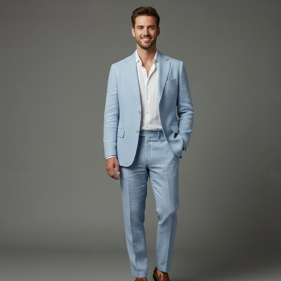 Edward | Men's 2 Piece Suit for Summer Weddings