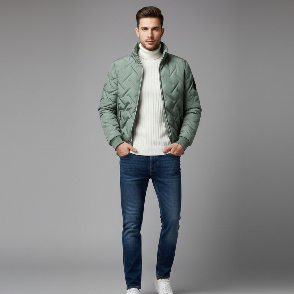 Men’s Renzoy Classic Winter Puffer Jacket