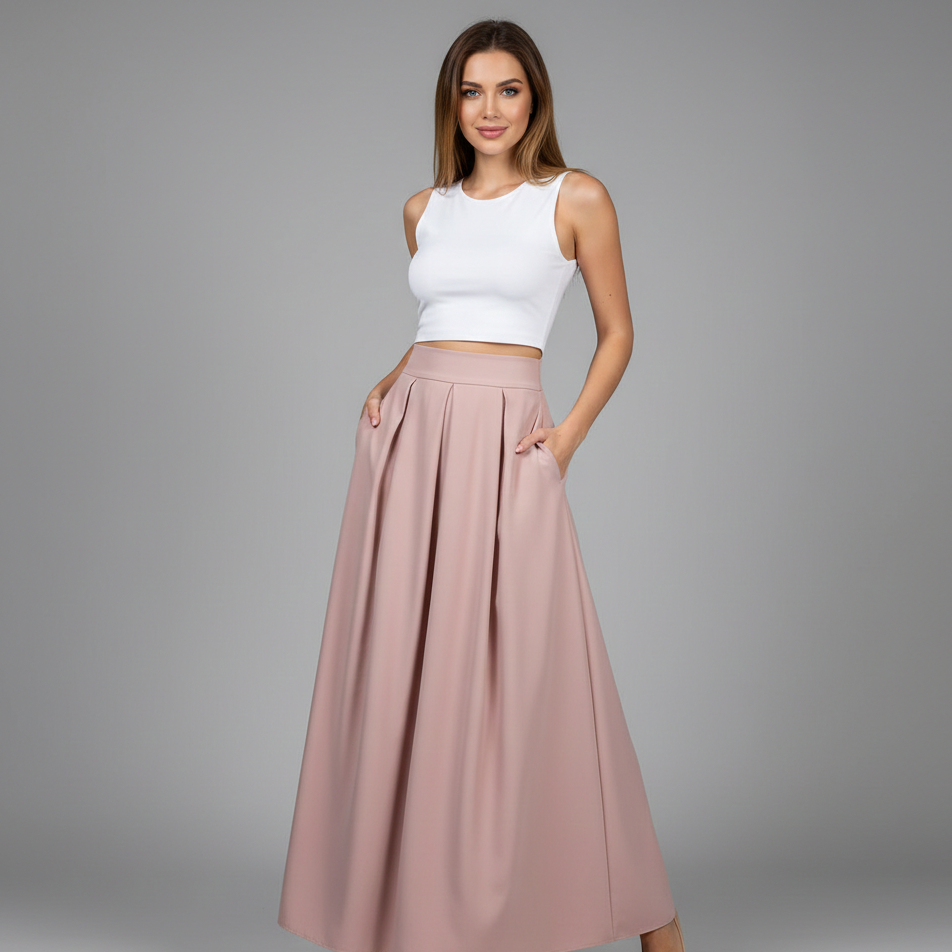 Hope | Maxi Skirt for Women with High-Waist Design