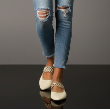 Women’s Black Pointed Toe Ballet Flats