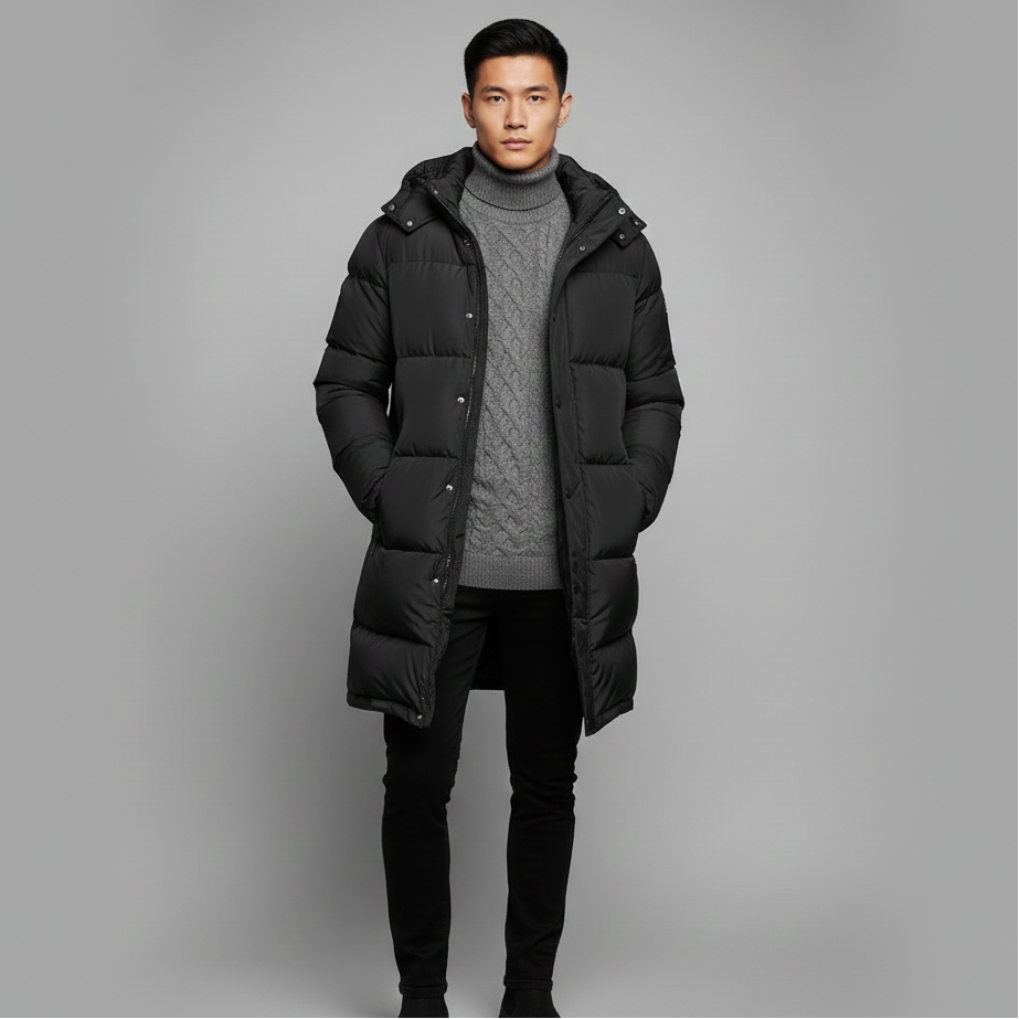Men’s Bruno Quilted Winter Jacket