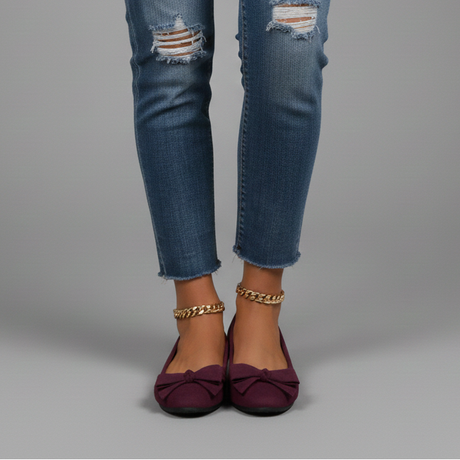 Women’s Bow Ballet Flats for Spring