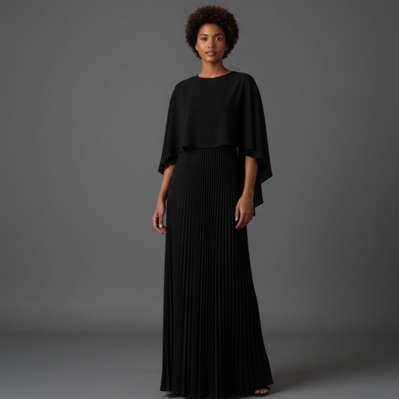Emma | Elegant Long Sleeve Maxi Dress for Women