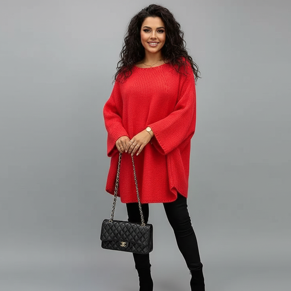 Women’s Oversized Batwing Knit Jumper