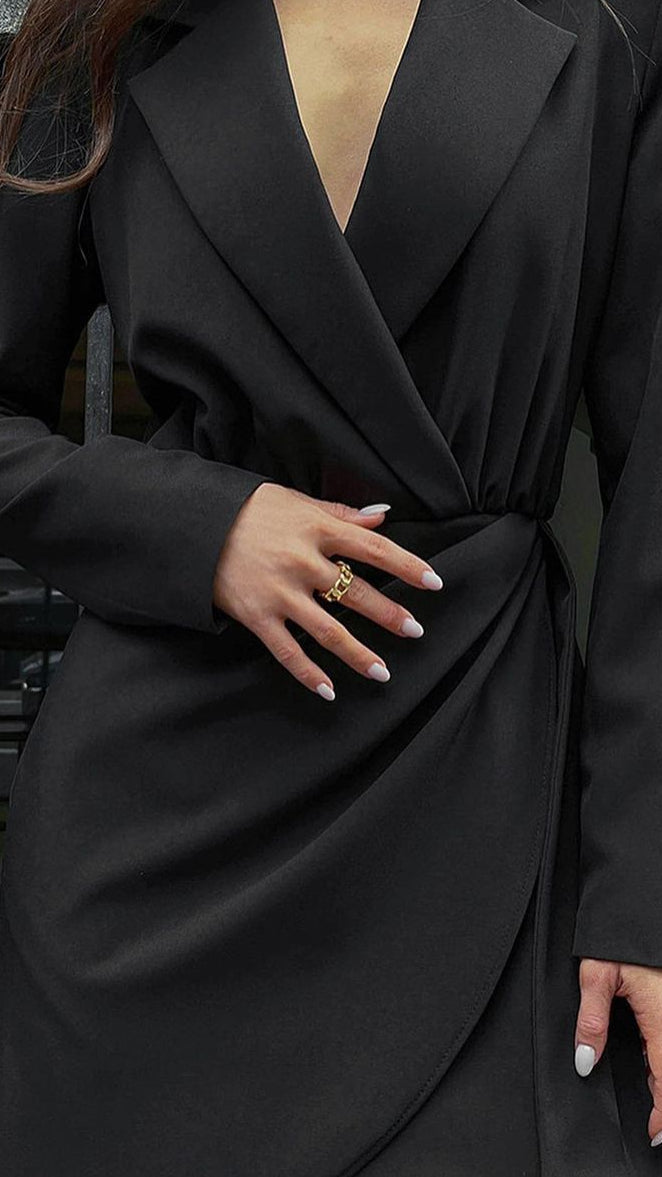 Holly Collection | Women's Dress with Long Sleeves & Chic Mini Silhouette 1