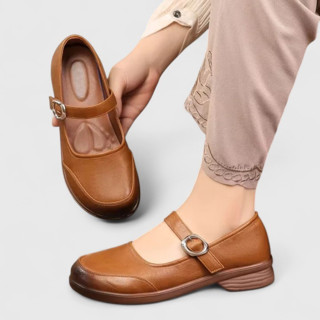 Isabella | Women's Classic Buckle Shoes with Cushioned Comfort 1
