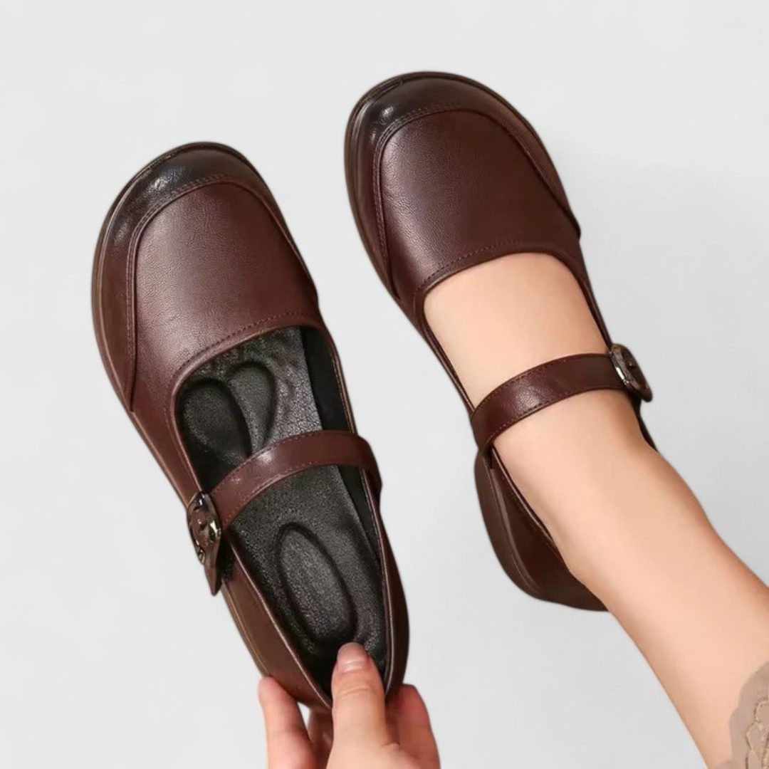 Isabella | Women's Classic Buckle Shoes with Cushioned Comfort 3