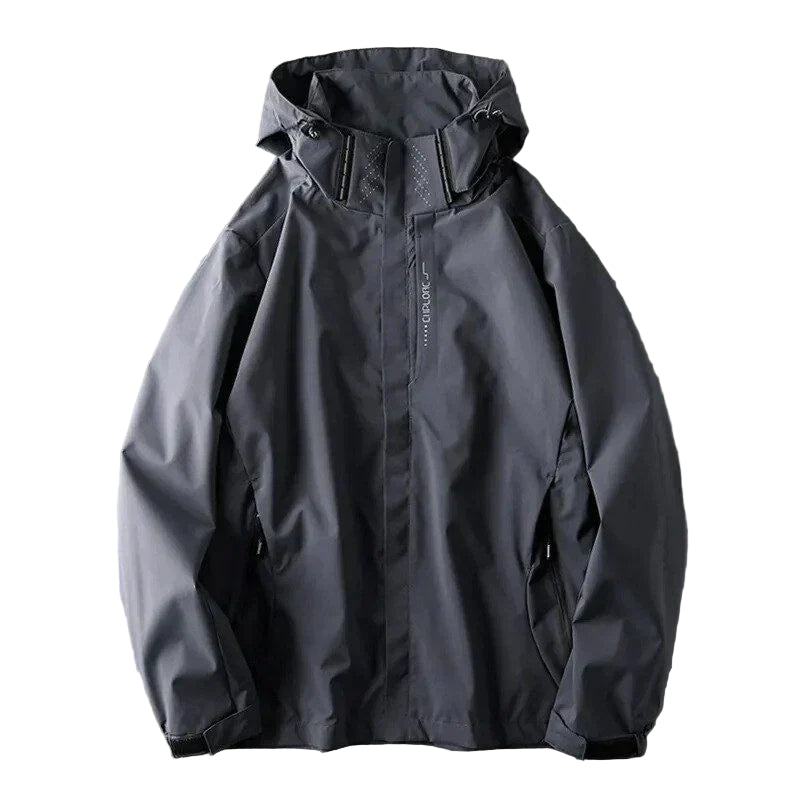 Men’s Winter Windbreaker Jacket with Hood