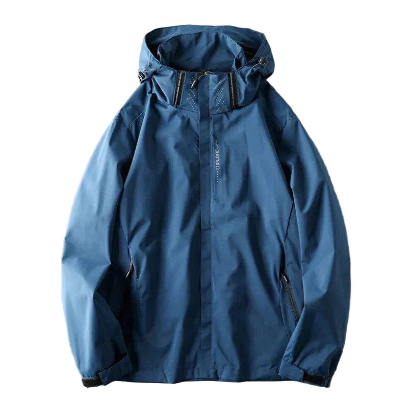 Men’s Winter Windbreaker Jacket with Hood