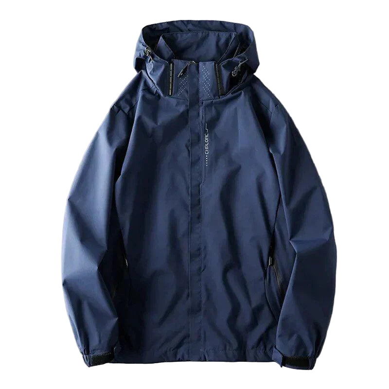 Men’s Winter Windbreaker Jacket with Hood